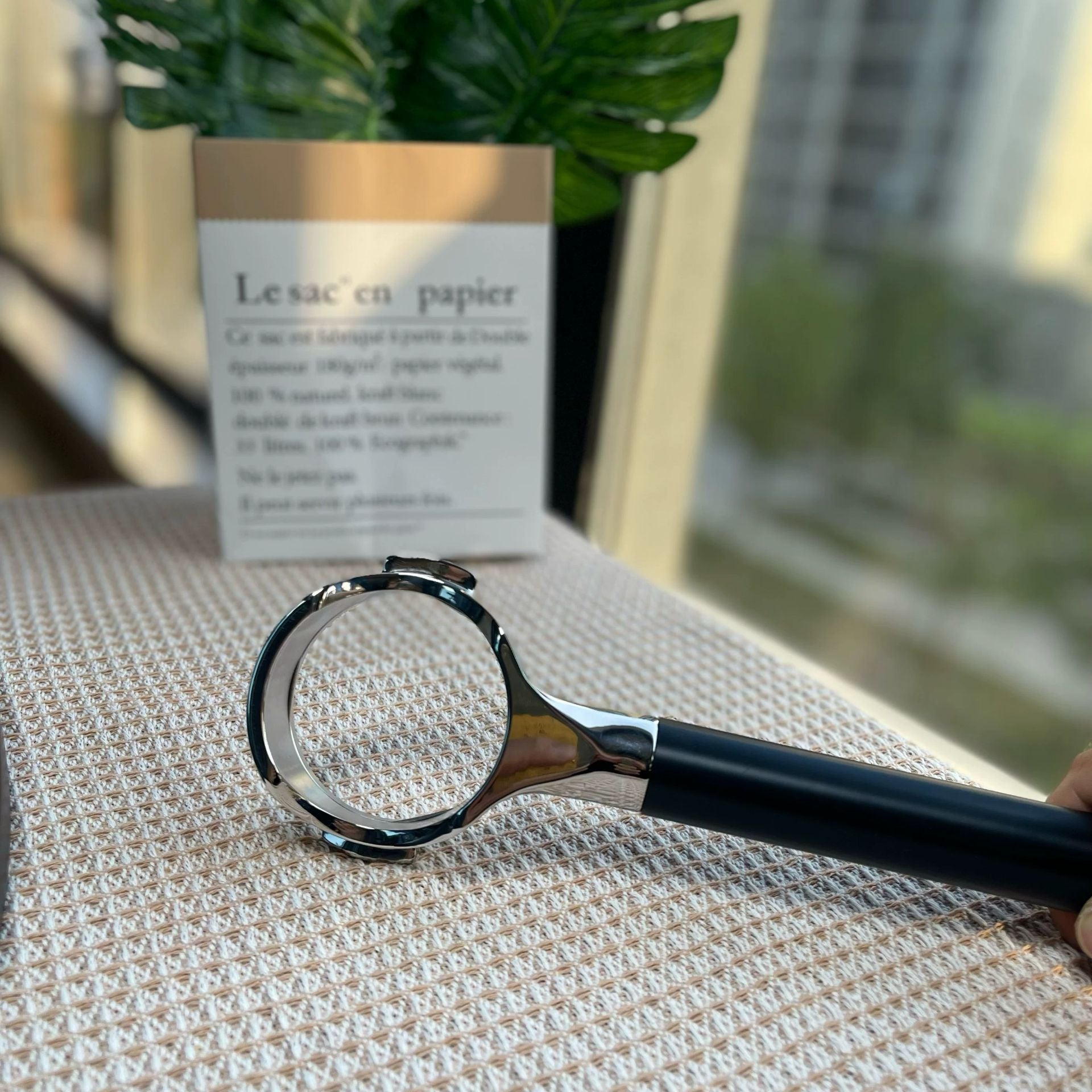 Apolo GE Flat Layered Hollow Coffee Handle - New Arrival